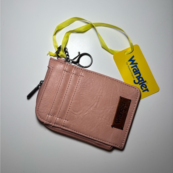 Wrangler Pink Card Holder - Picture 1 of 2